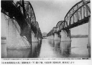 Railroad bridge over Han River